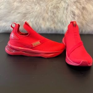 New Red Puma sneakers
